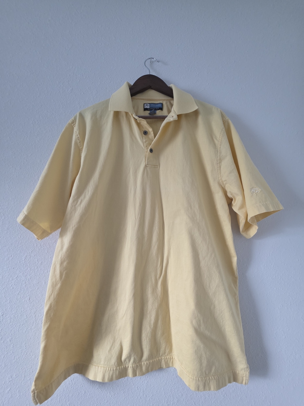 Jos. A. Bank Pale Yellow Polo Shirt